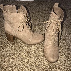 Suede Booties